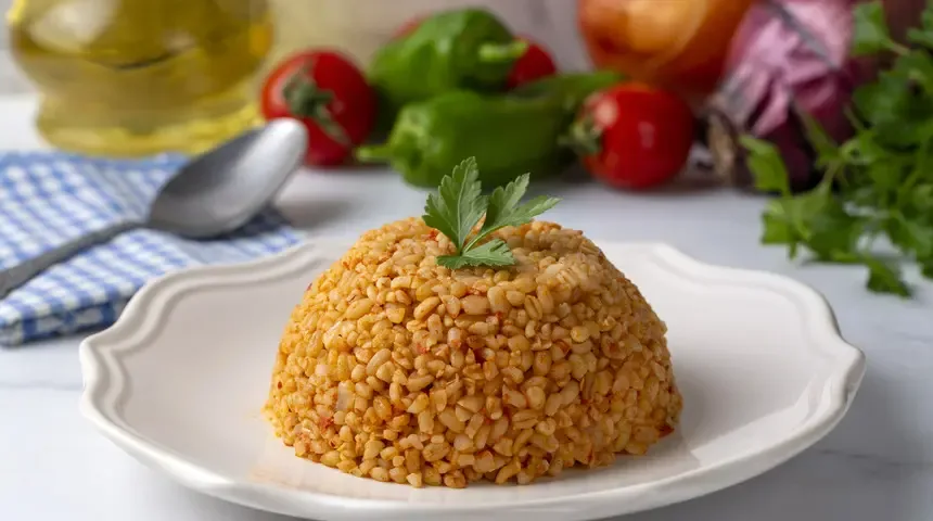  Salçalı Bulgur Pilavı