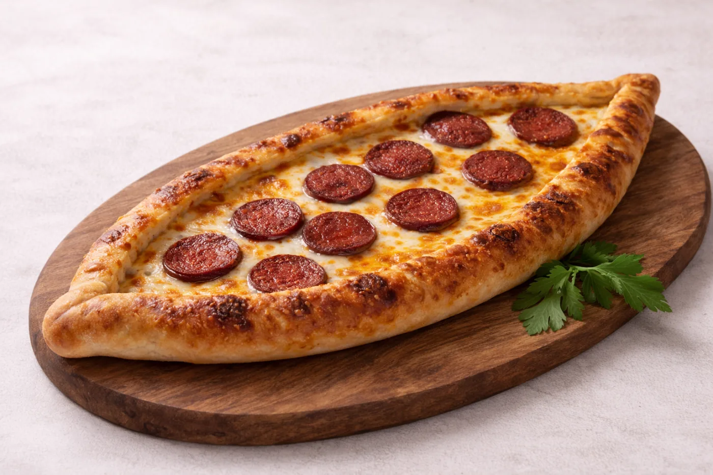 Sucuklu Pide